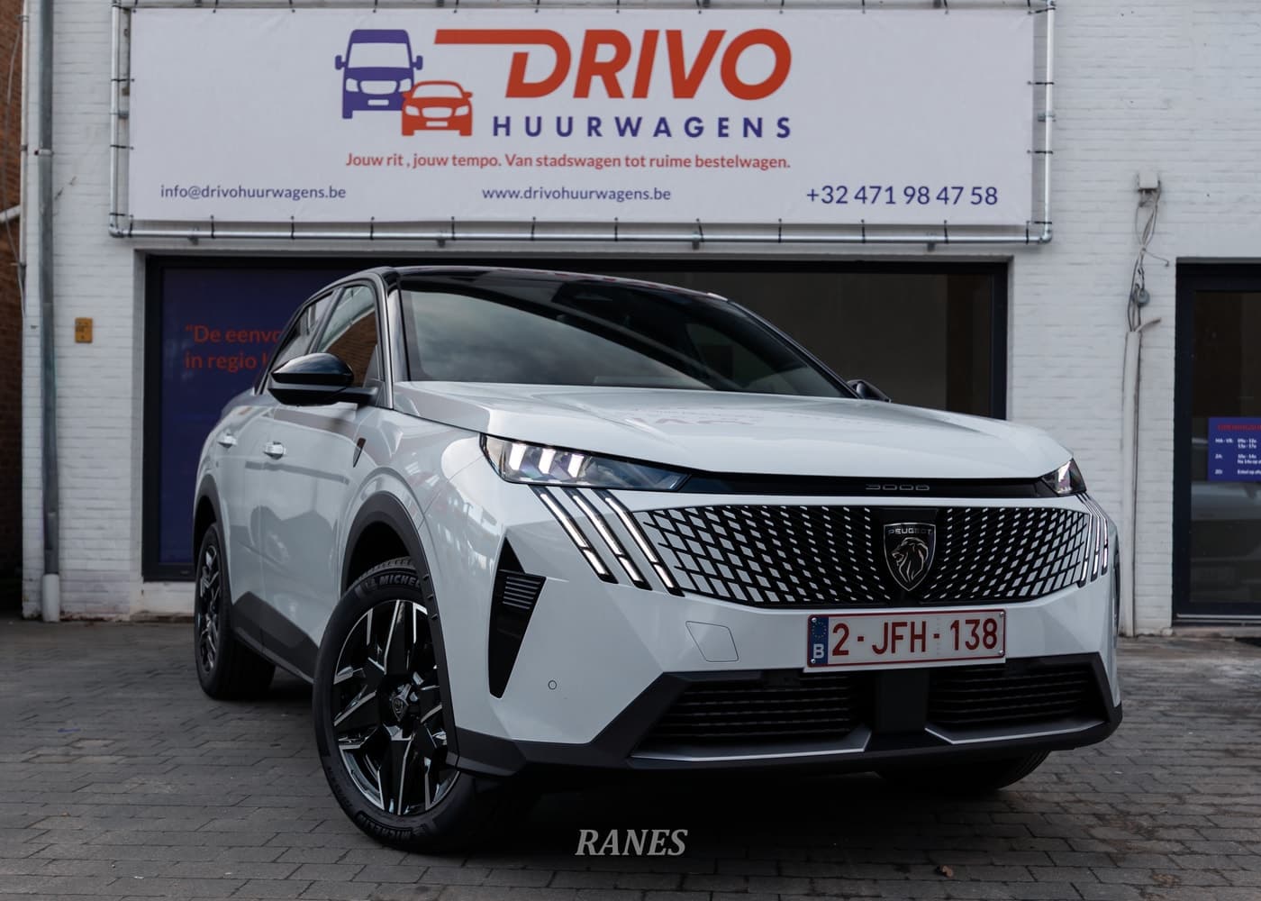 Peugeot 3008 Gt line huurwagen Drivo